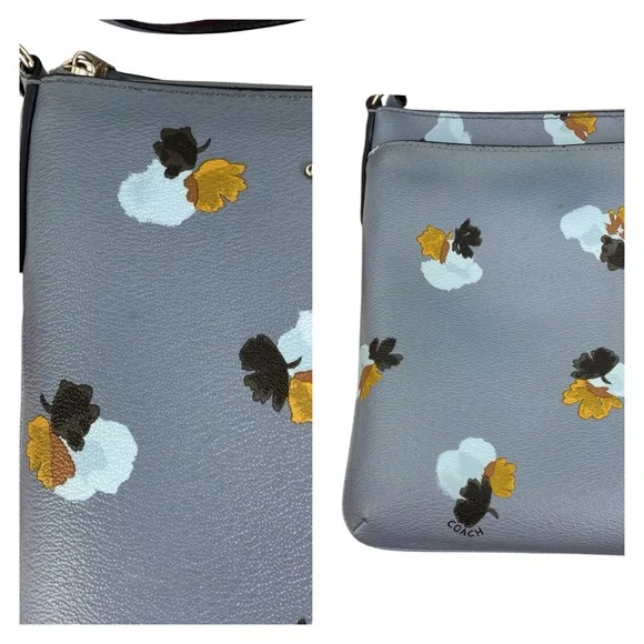 Coach GUC Cornflower Field Flora Floral Print Crossbody Bag - Picture 11 of 17